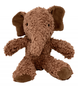 Spunky Pup Organic Cotton Large Elephant Dog Toy