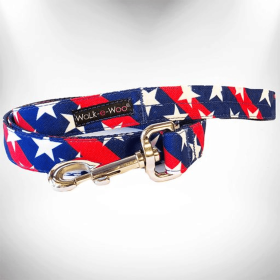 Stars & Stripes Freedom Dog Leads for Patriotic Pup Adventures