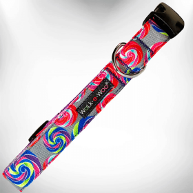 Lollipop Dog Collars: Stylish and Durable Comfort for Your Pet